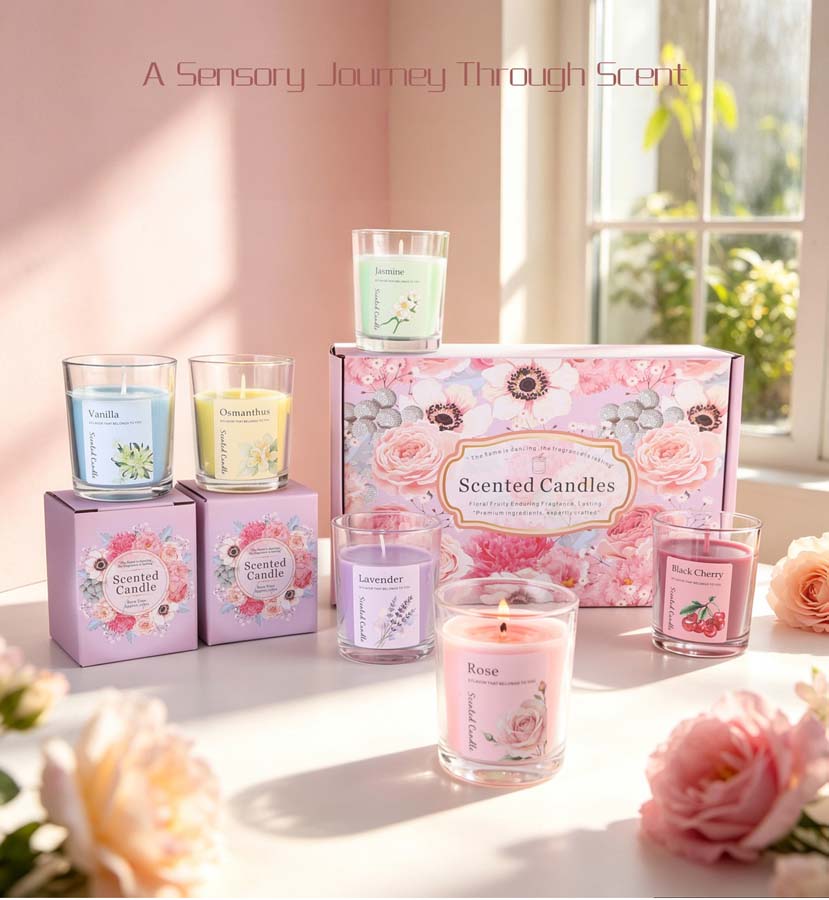 Aromatherapy Scented Candle Gi - Home Fragrance Gift ulasan dan harga