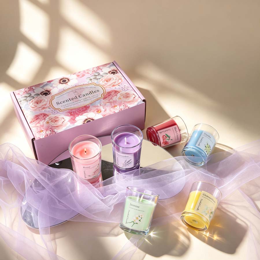 Aromatherapy Scented Candle Gi - Home Fragrance Gift ulasan dan harga