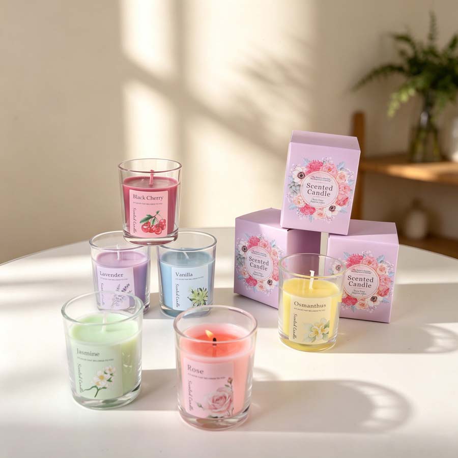 Aromatherapy Scented Candle Gi - Home Fragrance Gift ulasan dan harga