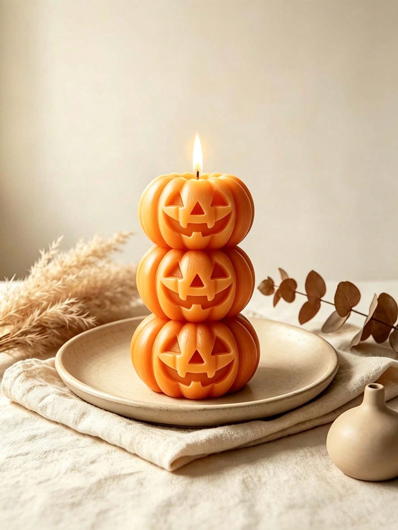 1pc Halloween 3-Layer Pumpkin  - Home Fragrance Gift ulasan dan harga